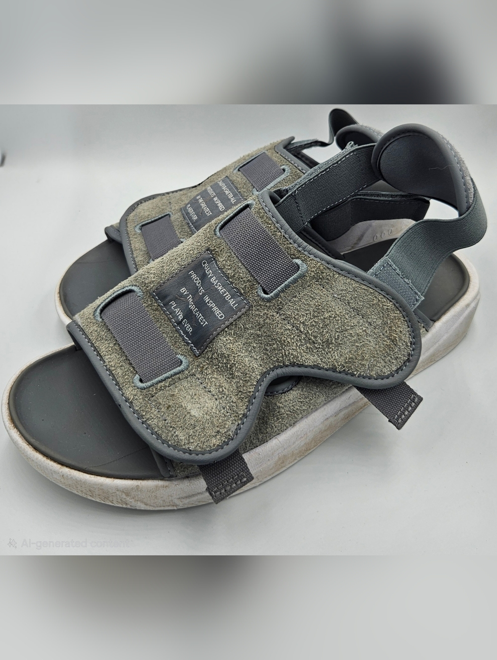 Michael Jordan's Hydro Retro Slides "Cool Grey" - Men’s Size 11